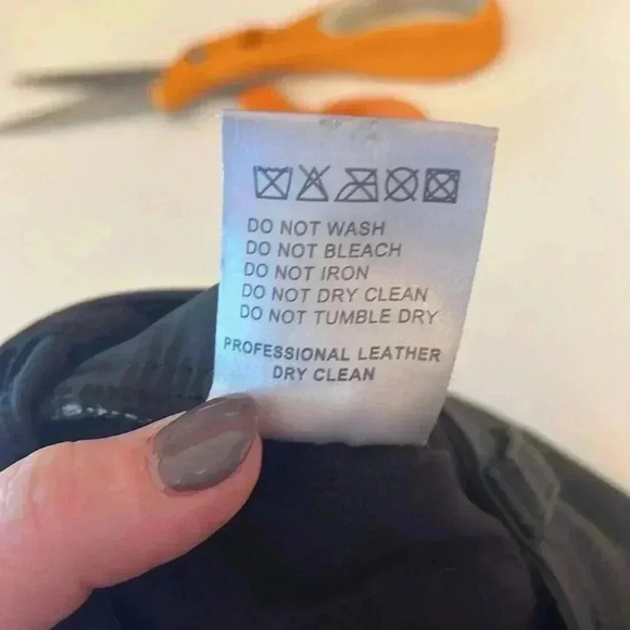 Anine Bing Leather Pants-Sz S - Picture 10 of 10